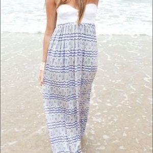 Aila Blue Maxi Dress